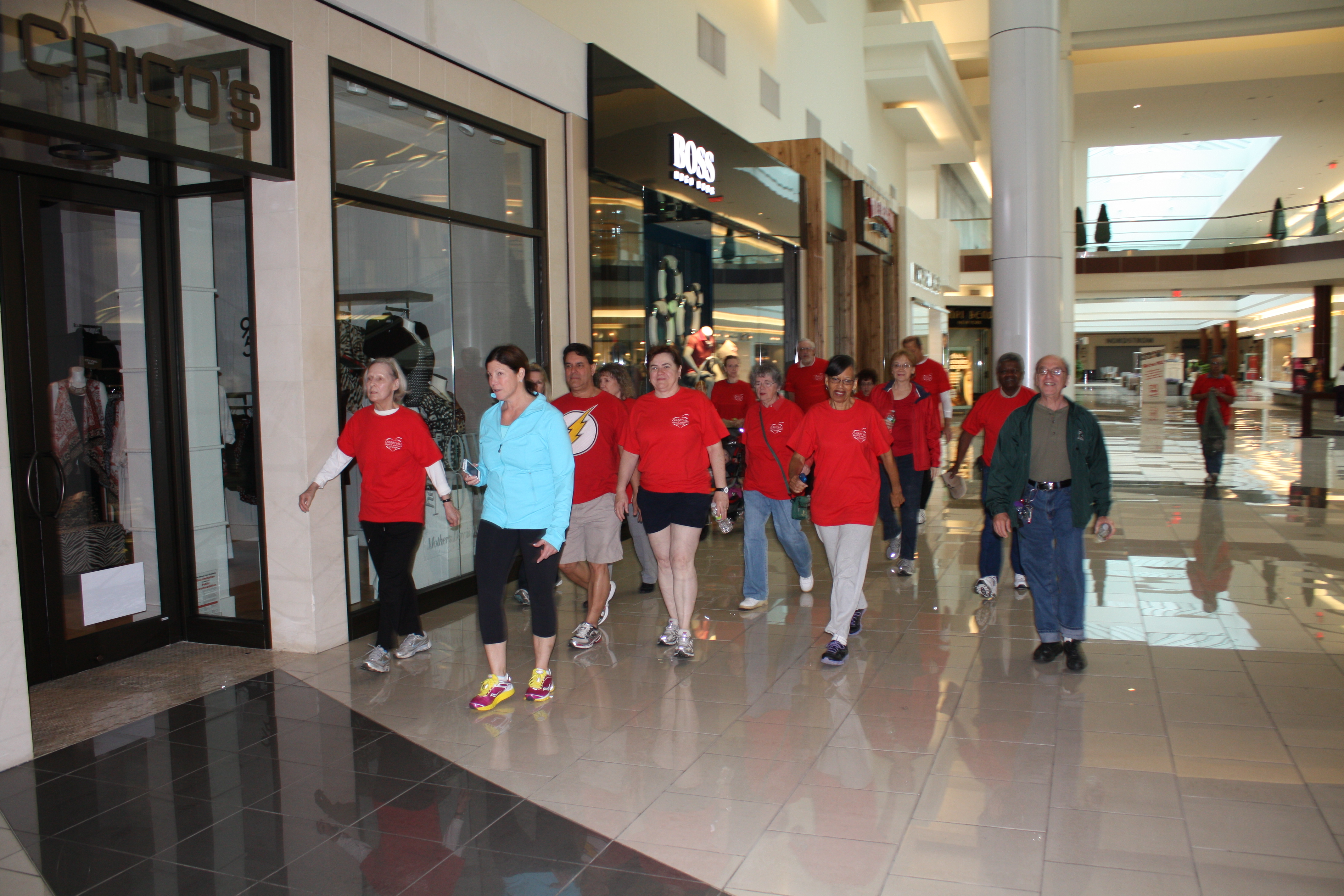 Walk with the Mayor April 2